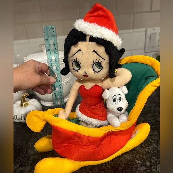 BETTY BOOP Sugarloaf
Collection 2009 Merry Christmas Sleigh Ride Plush - Picture 8 of 8